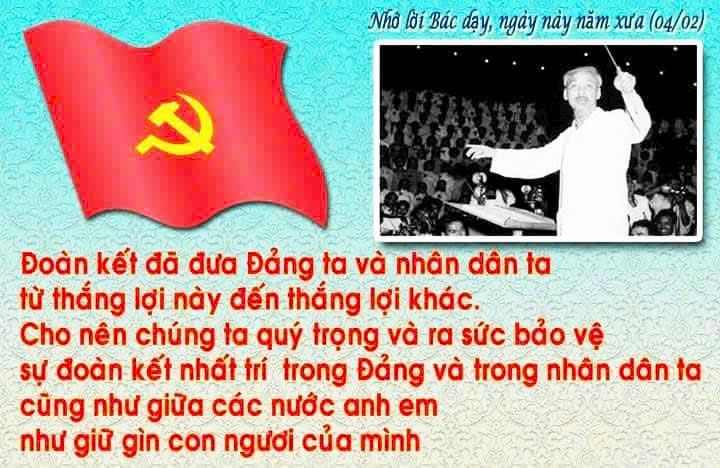 MỖI NGÀY MỘT LỜI BÁC HỒ DẠY - NGÀY 04 THÁNG 02