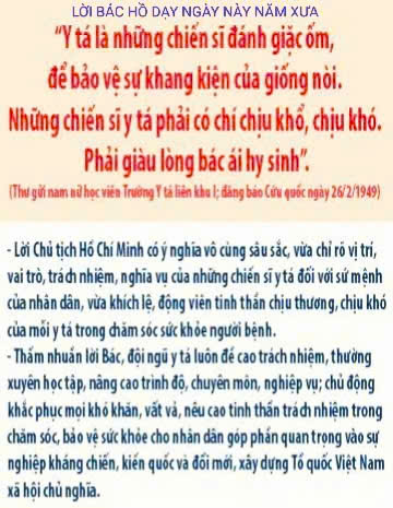 MỖI NGÀY MỘT LỜI BÁC HỒ DẠY - NGÀY 26 THÁNG 02
