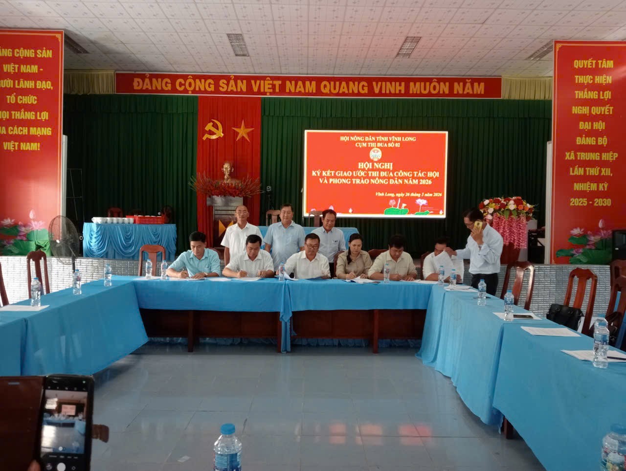 Hội nghị ký kết giao ước thi đua công tác Hội và phong trào nông dân năm 2026