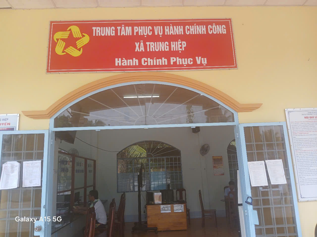 Trung Hiệp đẩy mạnh thực hiện thủ tục hành chính không phụ thuộc địa giới hành chính

