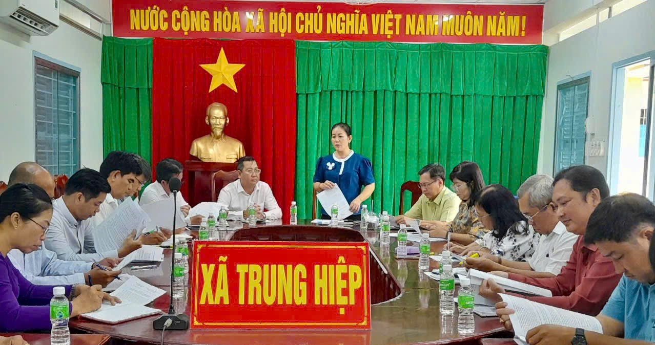 Xã Trung Hiệp tham dự Hội nghị đối thoại giữa lãnh đạo tỉnh với các tổ chức kinh tế tập thể năm 2026