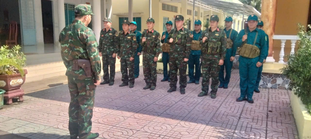 Nâng cao khả năng sẵn sàng chiến đấu của lực lượng vũ trang xã Trung Hiệp