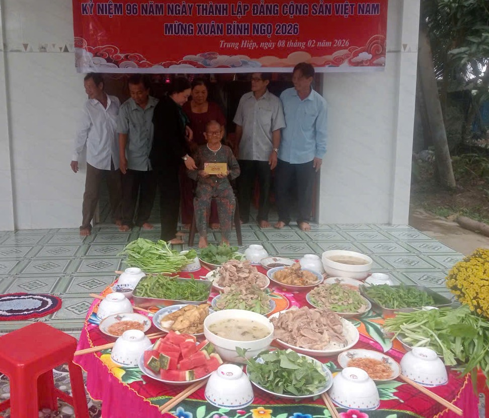 Hội Nông dân xã Trung Hiệp tổ chức hoạt động mừng Đảng - mừng Xuân Bính Ngọ 2026