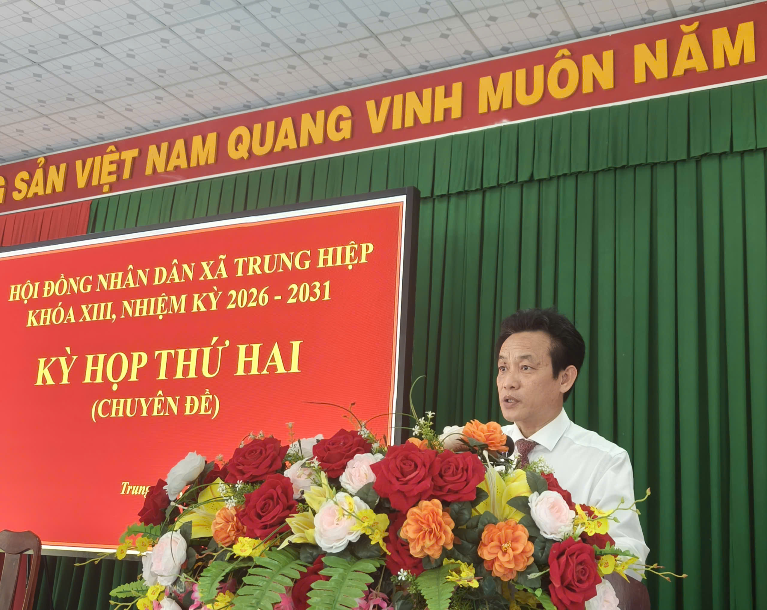 Trung Hiệp tổ chức kỳ họp lần thứ 2 HĐND xã nhiệm kỳ 2026 - 2031